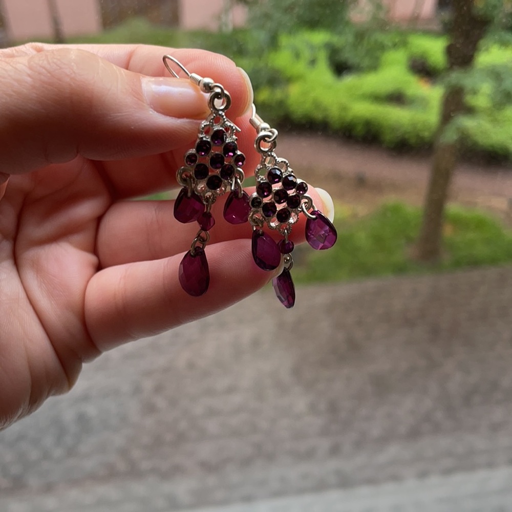 Drop earrings